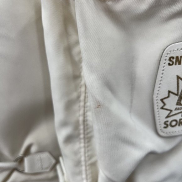 Women Sorel Snowcat Pull On Insulated Duck Toe Winter White Tall Boots Sz 8 - Picture 3 of 9